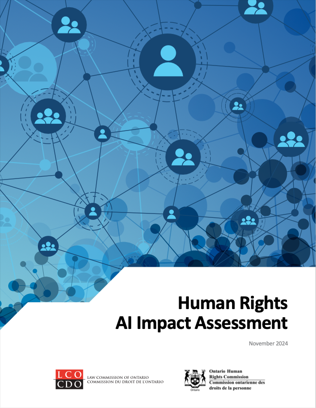 HRIA Cover depicting icons of persons connected in a node graph-like manner