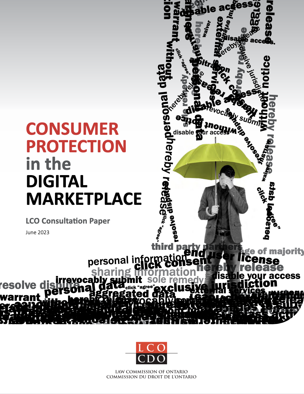 Consumer Protection in the Digital Marketplace consultation paper cover