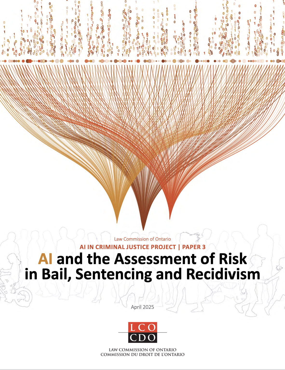 Couverture du rapport 3 de L’IA dans le système de justice pénale