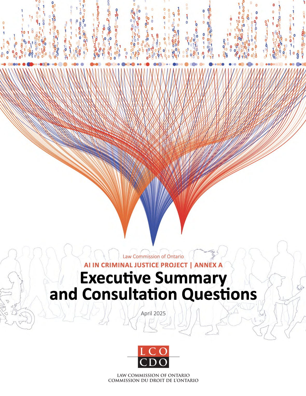 Couverture de l'annexe A de L’IA dans le système de justice pénale