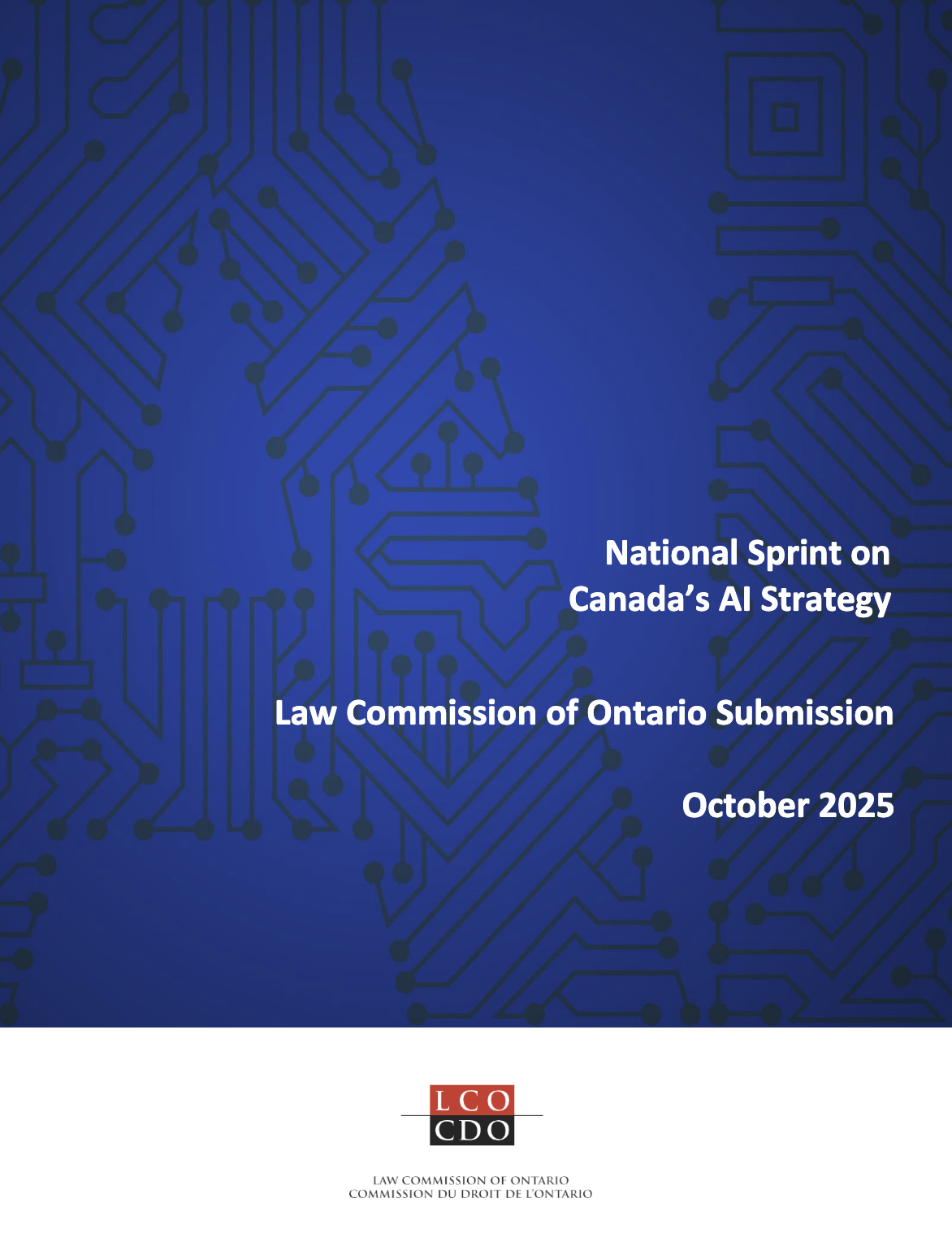 Couverture du rapport