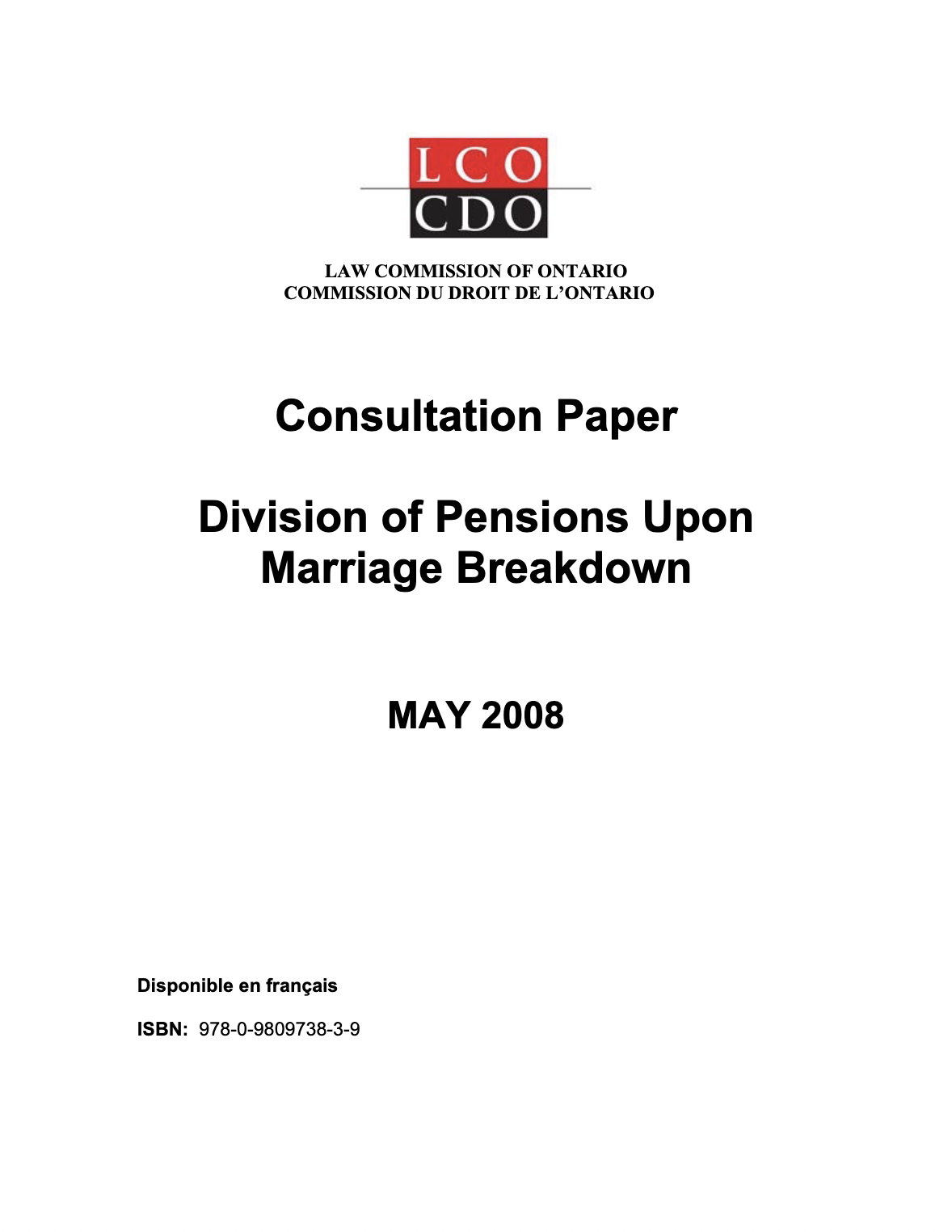 Couverture du rapport