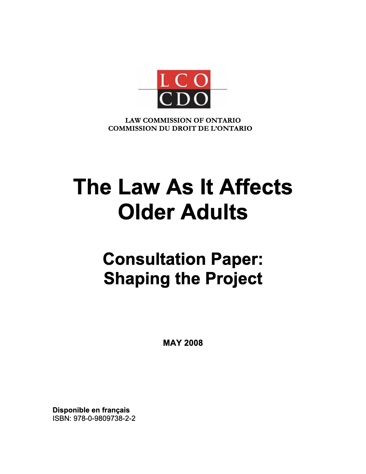 Couverture du rapport