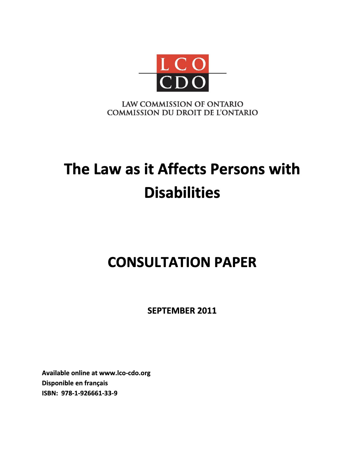 Couverture du rapport