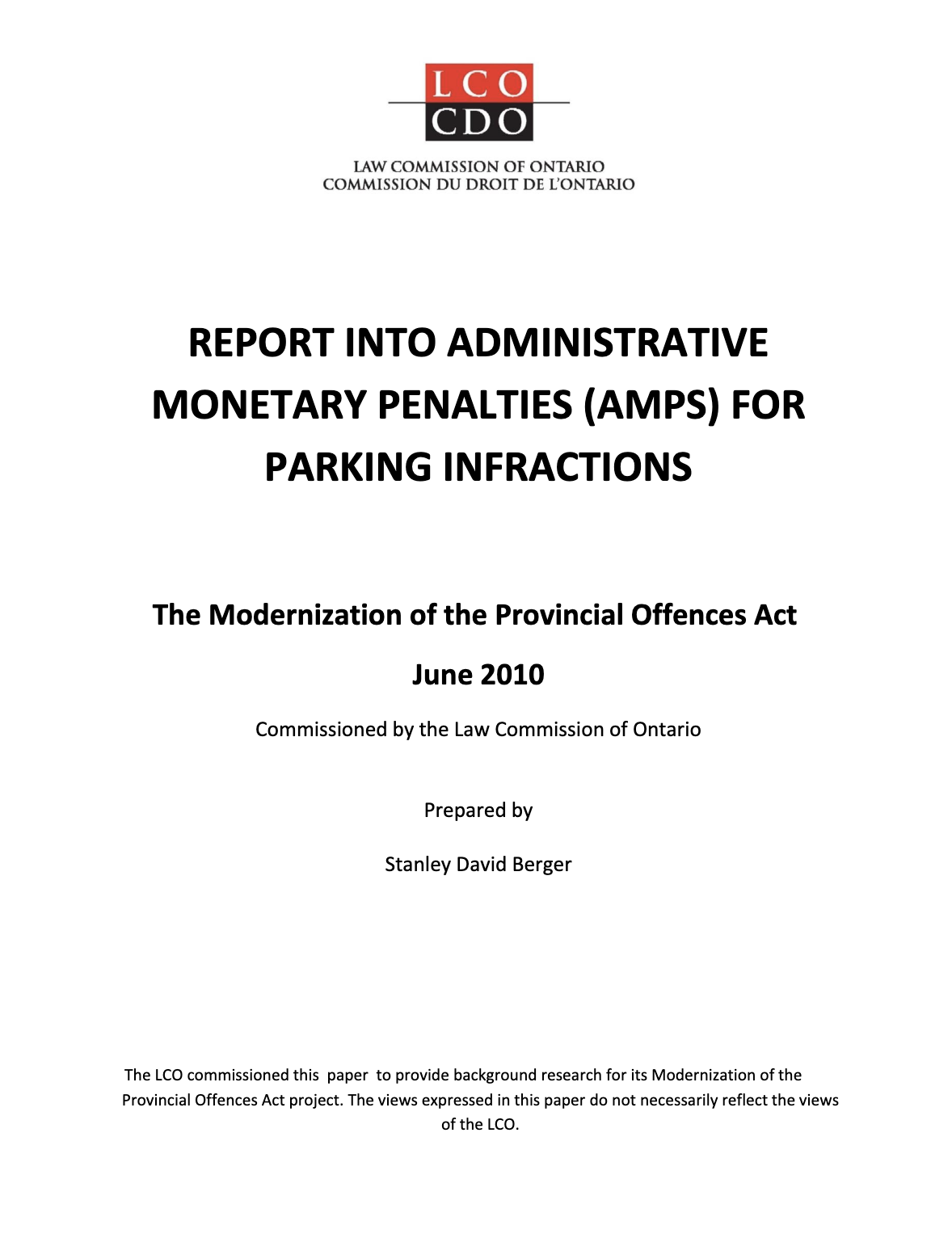 Couverture du rapport